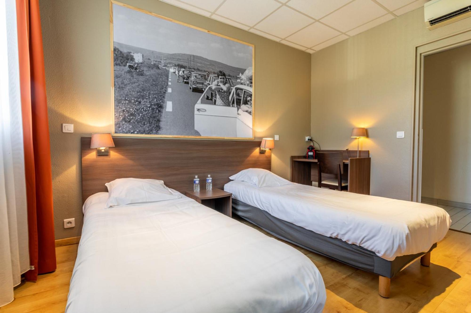 Logis Hotels Et Restaurant La Pause Rn7 La Coucourde Eksteriør bilde